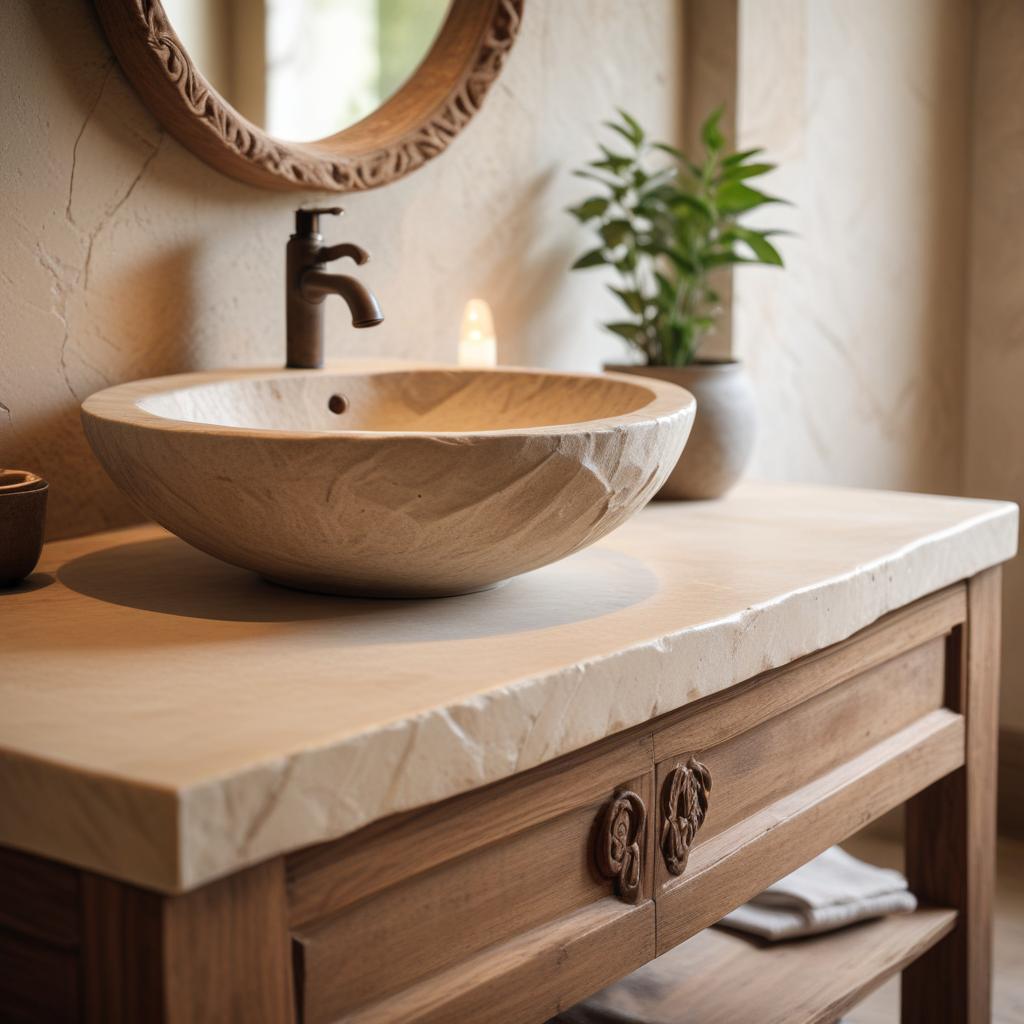 Раковина в форме камня: виды, материалы и уход