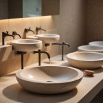 Раковины в виде камня: материалы, формы и уход